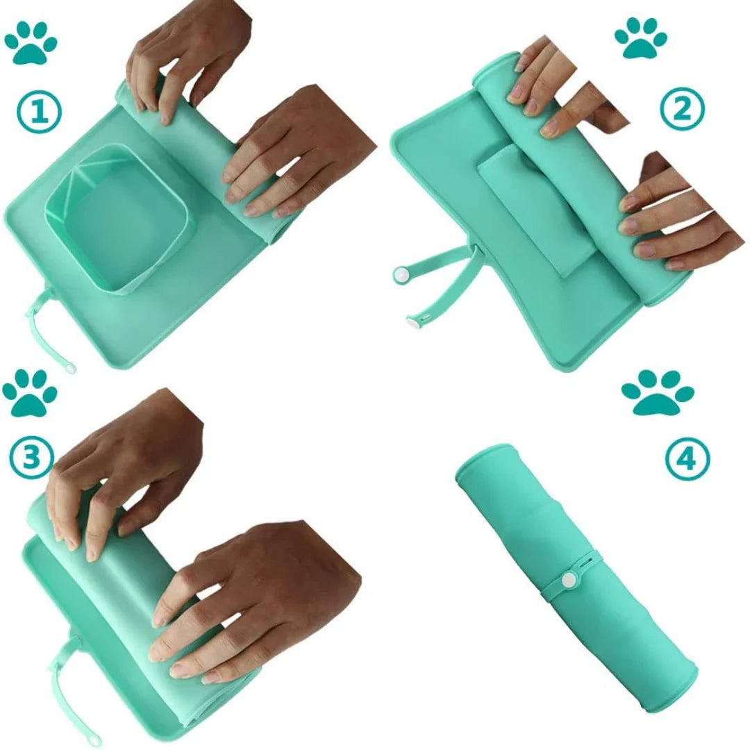 PetBowl Go! - Comedero Portátil Mascotas Agua Comida
